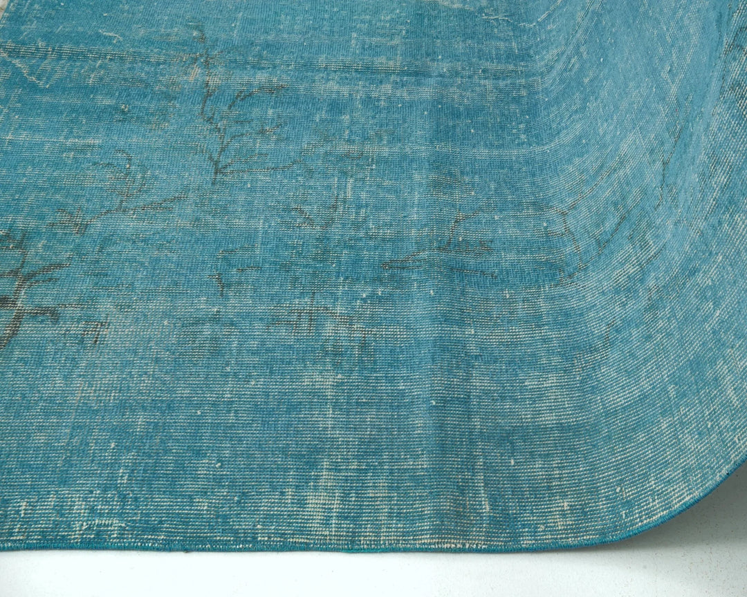 Multicolor Turkish Oushak Rug 8' 2" x 5' 9" Hand-Knotted | No. VR39075