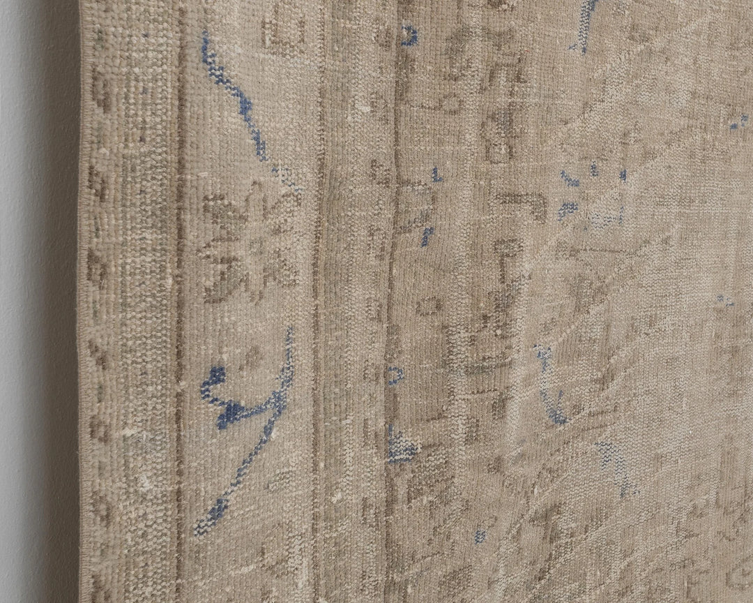 Multicolor Turkish Oushak Rug 9' 5" x 6' 1" Hand-Knotted | No. VR39149