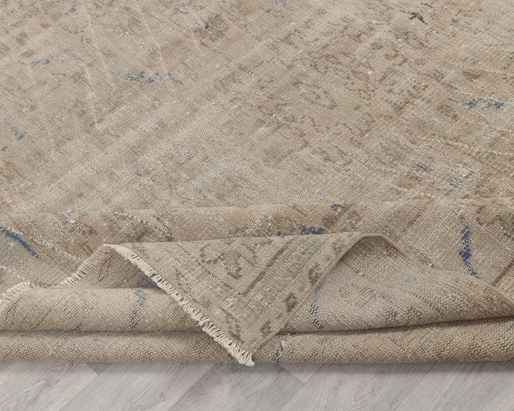 Multicolor Turkish Oushak Rug 9' 5" x 6' 1" Hand-Knotted | No. VR39149