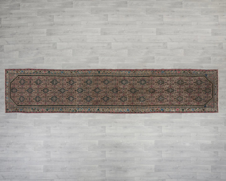 Blue Runner Rug 2' 7" x 12' 8" | No. VR39214
