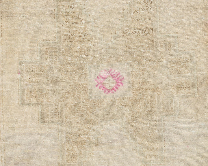 Multicolor Turkish Oushak Rug 3' 1" x 12' 1" Hand-Knotted | No. VR39312