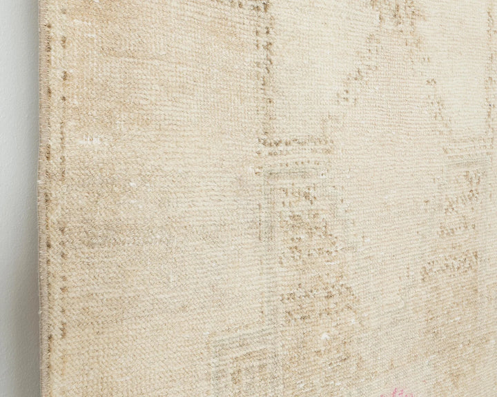 Multicolor Turkish Oushak Rug 3' 1" x 12' 1" Hand-Knotted | No. VR39312