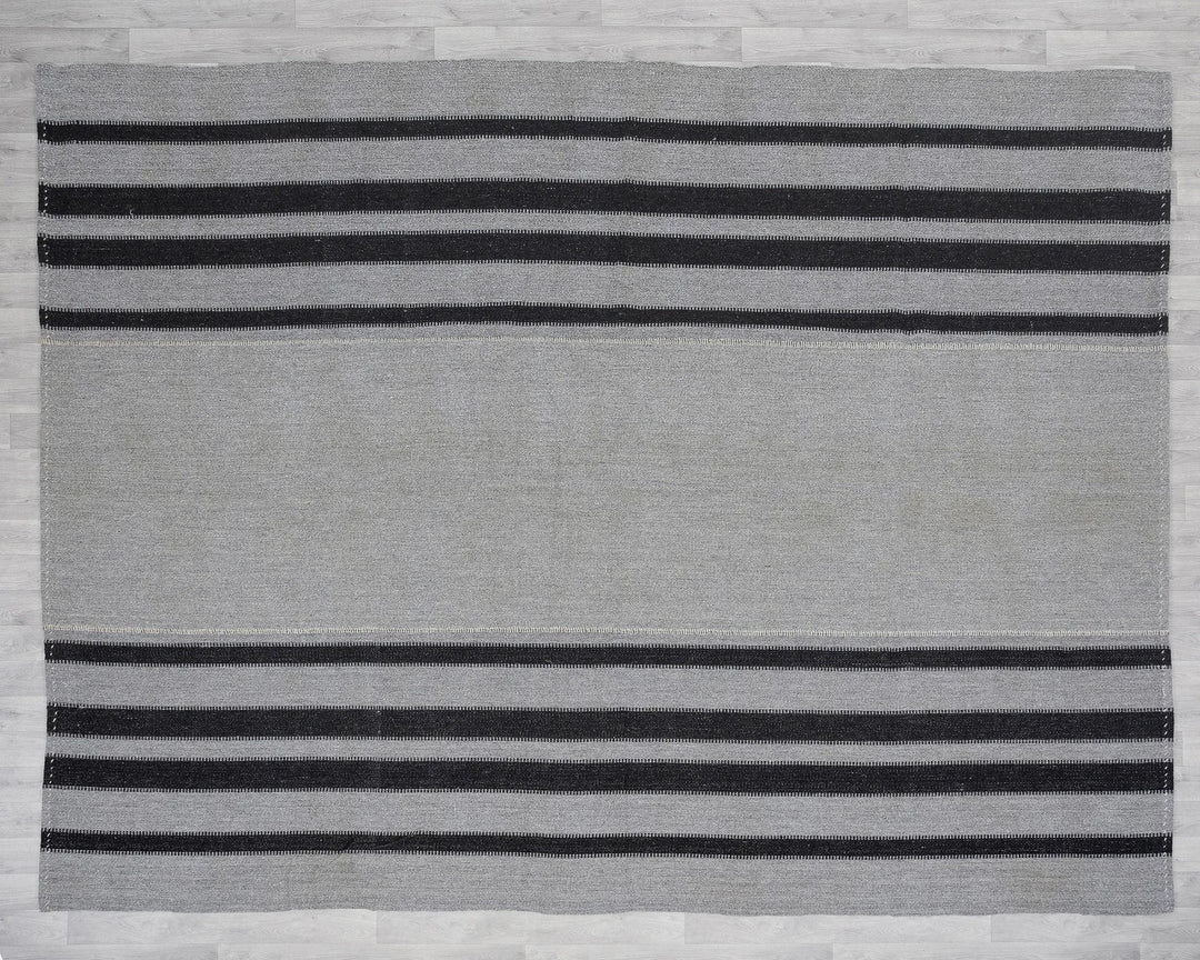 Gray Kilim Rug 9' 10" x 12' | No. VR39586