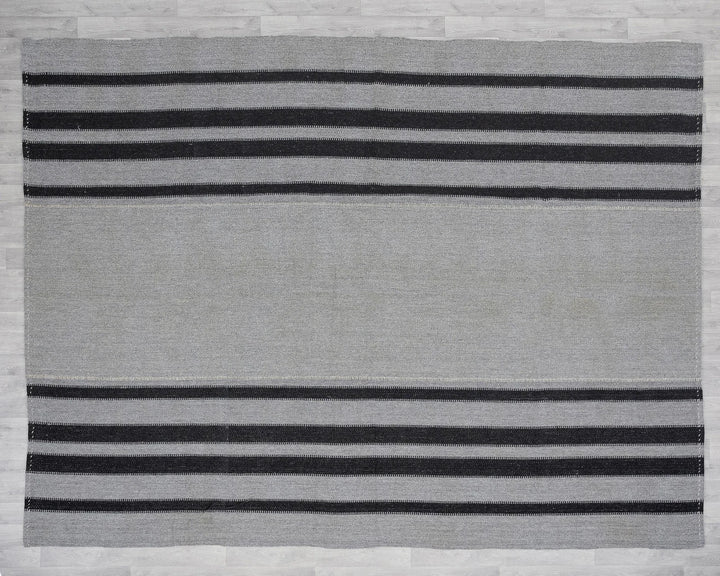 Gray Kilim Rug 9' 10" x 12' | No. VR39586