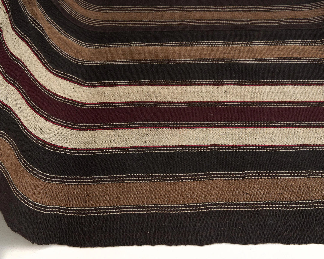 Multicolor Turkish Kilim Rug 7'5" x 11'8" Flat-Weave | No. VR39644