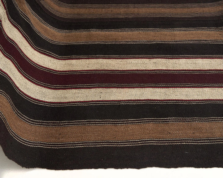 Multicolor Turkish Kilim Rug 7'5" x 11'8" Flat-Weave | No. VR39644