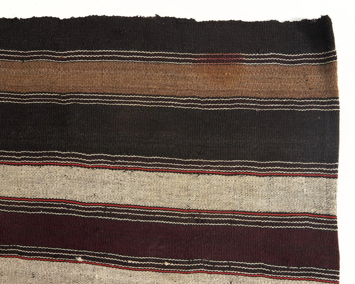 Multicolor Turkish Kilim Rug 7'5" x 11'8" Flat-Weave | No. VR39644