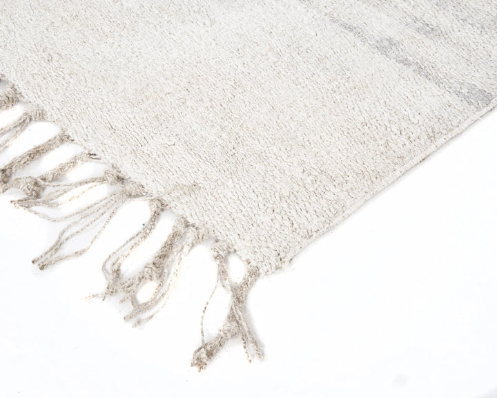White Runner Rug 2' x 12' 2" | No. VR39803