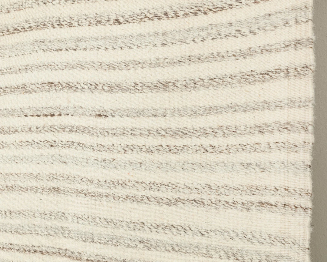 Beige Turkish Kilim Rug 10' x 13' 2" Flat-Weave | No. VR39841