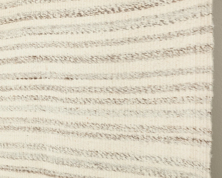 Beige Turkish Kilim Rug 10' x 13' 2" Flat-Weave | No. VR39841