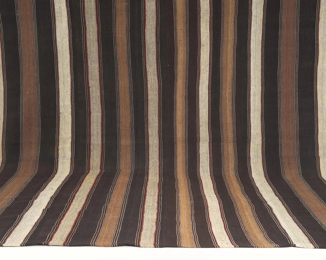 Multicolor Turkish Kilim Rug 8'6" x 11'6" Flat-Weave | No. VR39847