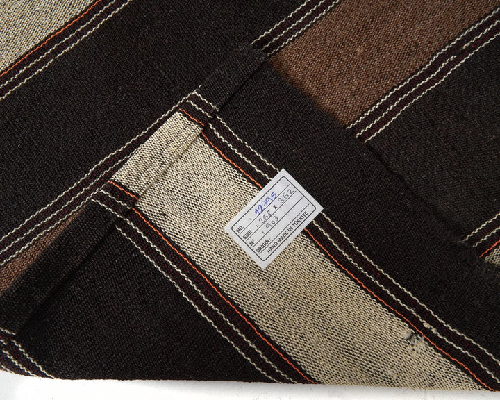 Multicolor Turkish Kilim Rug 8'6" x 11'6" Flat-Weave | No. VR39847
