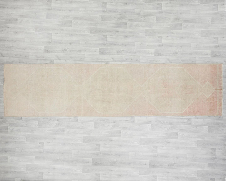 Neutral Runner Rug 3' 2" x 12' 8" | No. VR39857