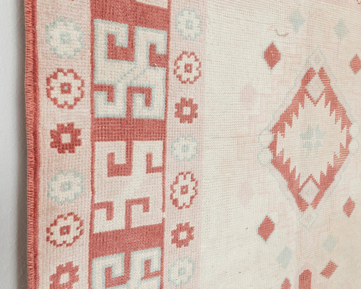 Multicolor Turkish Oushak Rug 3' 11" x 6' 1" Hand-Knotted | No. VR39993
