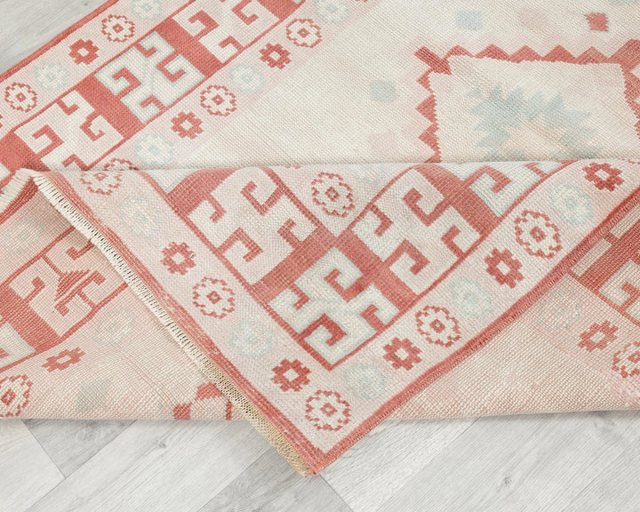 Multicolor Turkish Oushak Rug 3' 11" x 6' 1" Hand-Knotted | No. VR39993