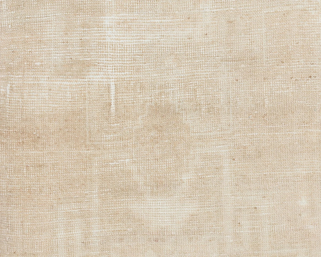 Beige Turkish Oushak Rug 3' 1" x 11' 6" Hand-Knotted | No. VR40005