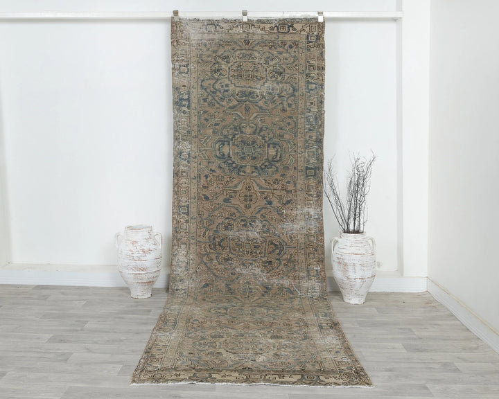 Faded Runner Rug 3' 8" x 11' 2" | No. VR40228