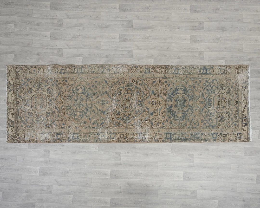 Faded Runner Rug 3' 8" x 11' 2" | No. VR40228