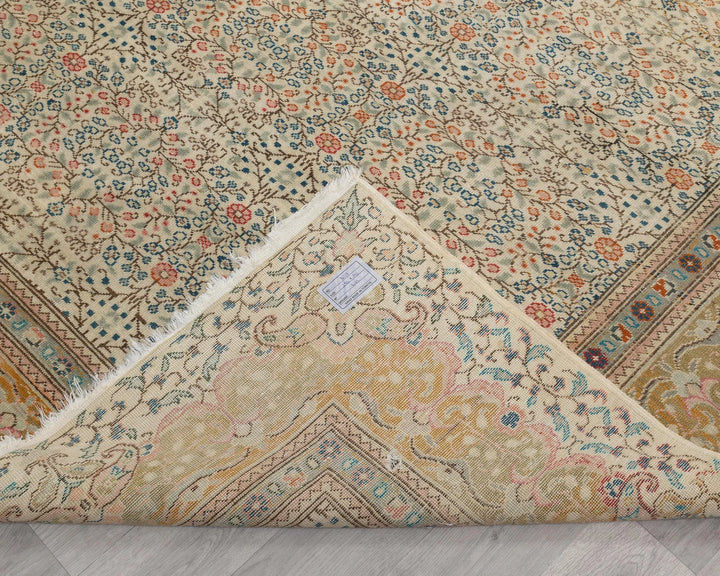 Multicolor Turkish Oushak Rug 8' x 11' 4" Hand-Knotted | No. VR40260