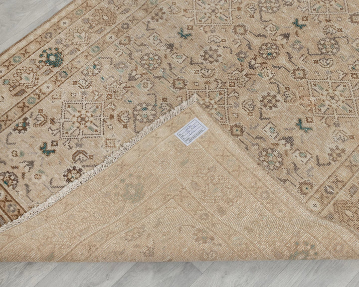 Beige Runner Rug 3' 9" x 11' 6" | No. VR40261