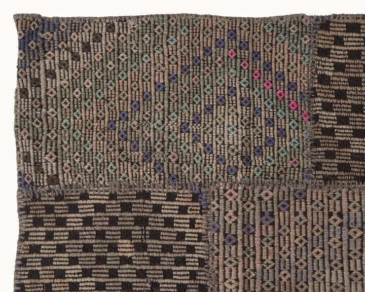 Rust Turkish Kilim Rug 9' x 11' 6" Flat-Weave | No. VR40502