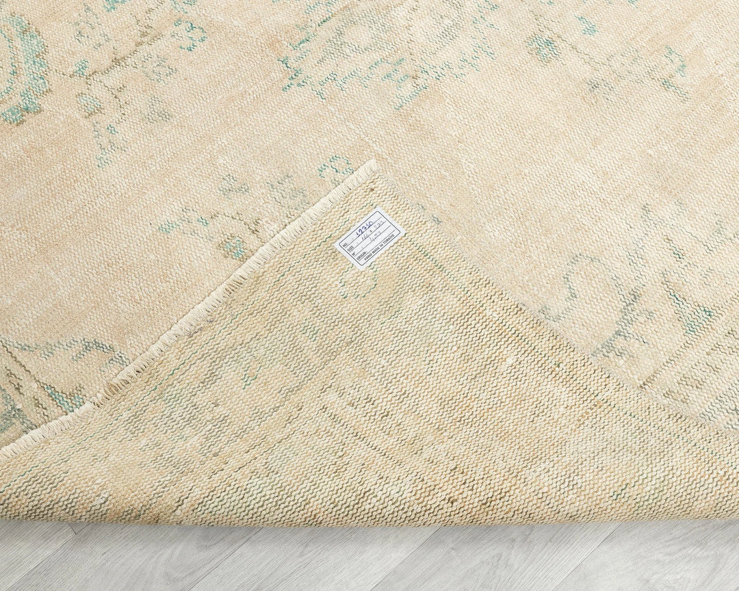 Multicolor Turkish Oushak Rug 5' 5" x 9' Hand-Knotted | No. VR40613