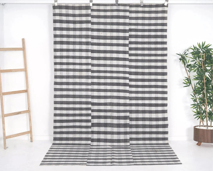 Multicolor Turkish Kilim Rug 5' x 9' Flat-Weave | No. VR40813