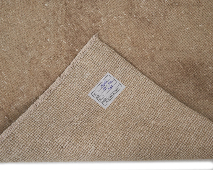 Multicolor Turkish Oushak Rug 3' x 12' 11" Hand-Knotted | No. VR40999