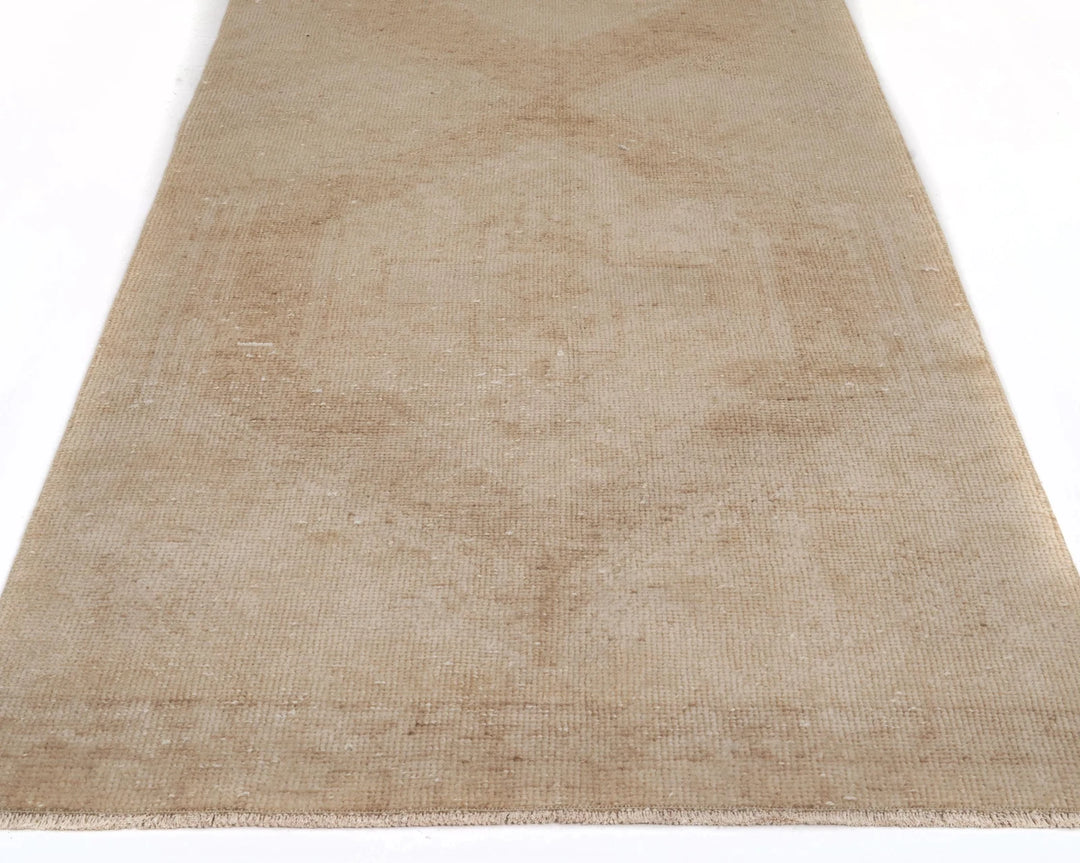 Multicolor Turkish Oushak Rug 3' x 12' 11" Hand-Knotted | No. VR40999