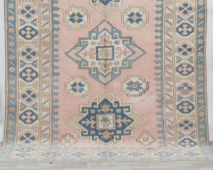 Multicolor Turkish Oushak Rug 8' x 5' 7" Hand-Knotted | No. VR41144