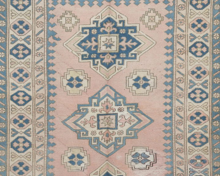 Multicolor Turkish Oushak Rug 8' x 5' 7" Hand-Knotted | No. VR41144