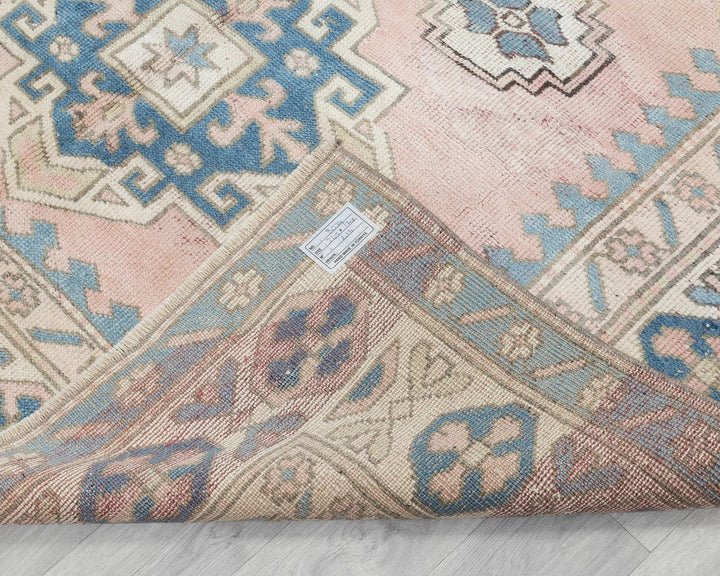 Multicolor Turkish Oushak Rug 8' x 5' 7" Hand-Knotted | No. VR41144