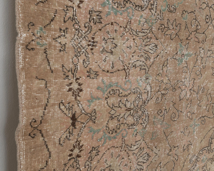 Multicolor Turkish Oushak Rug 6'11" x 10'1" Hand-Knotted | No. VR41154