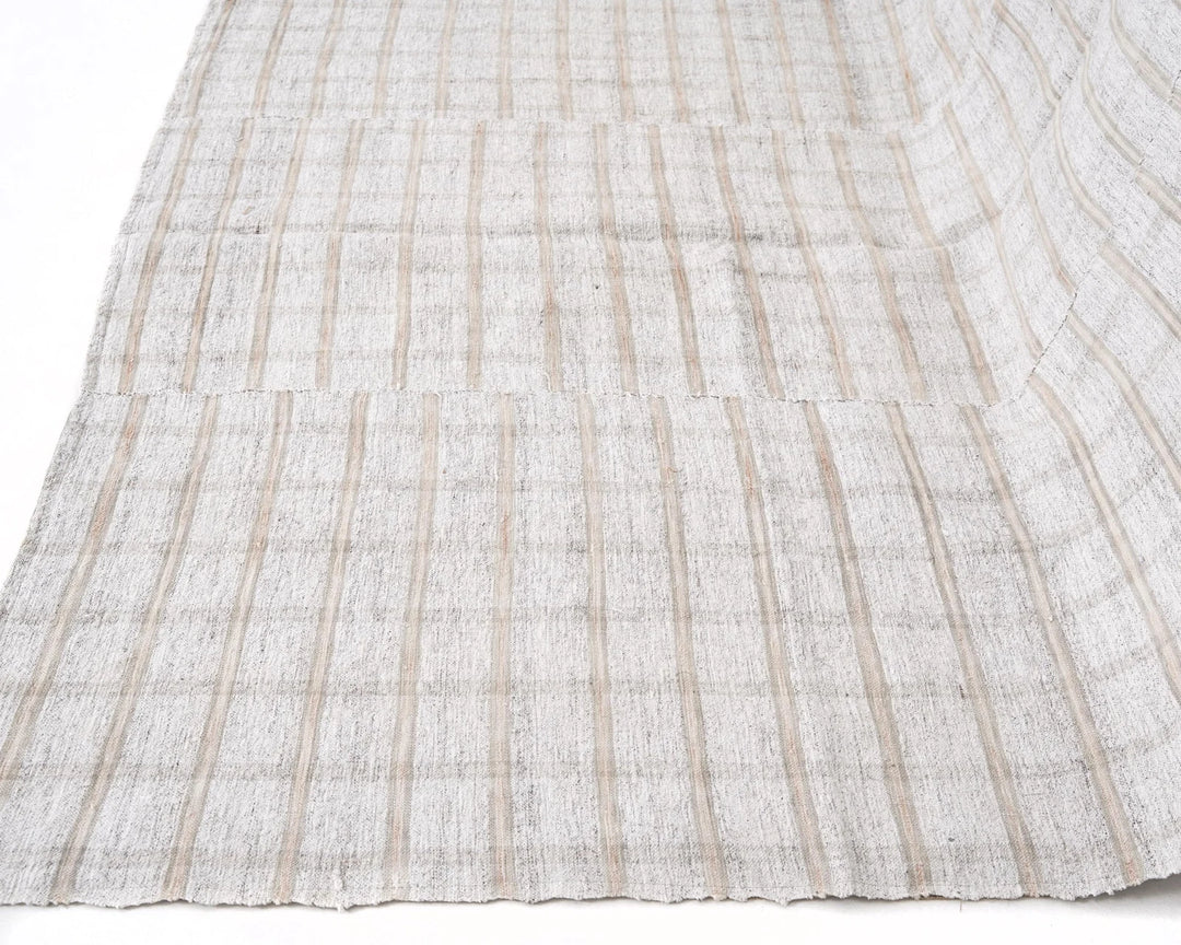Neutral Kilim Rug 5' 11" x 9' 5" | No. VR41250