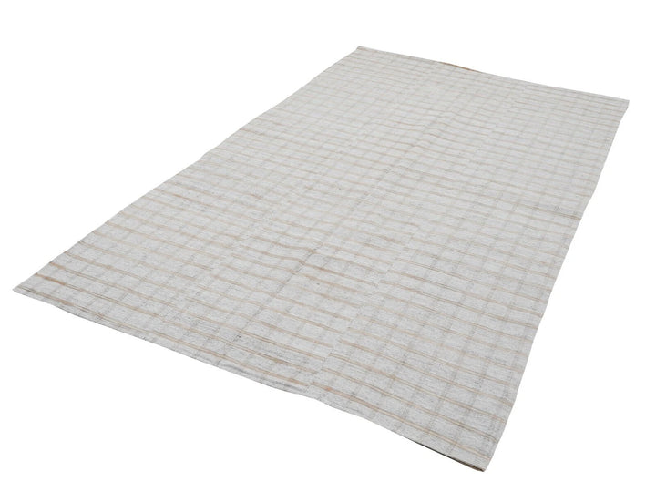 Neutral Kilim Rug 5' 11" x 9' 5" | No. VR41250