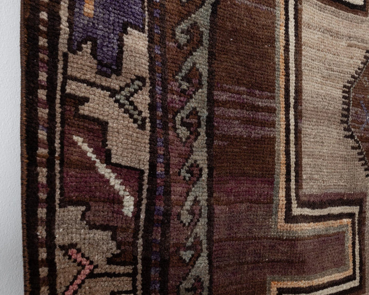 Multicolor Turkish Oushak Rug 5' 1" x 10' 11" Hand-Knotted | No. VR41259