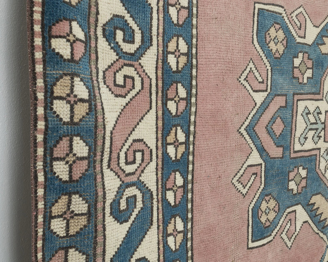 Multicolor Turkish Oushak Rug 6'1" x 8'6" Hand-Knotted | No. VR41275