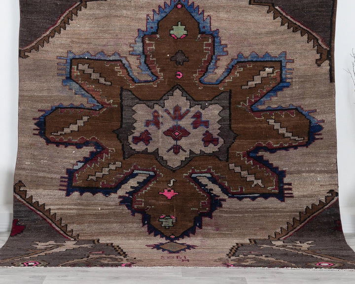 Rust Turkish Oushak Rug 6'5" x 8'2" Hand-Knotted | No. VR41610