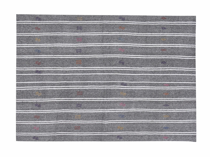 Gray Kilim Rug 5' 8" x 7' | No. VR41722