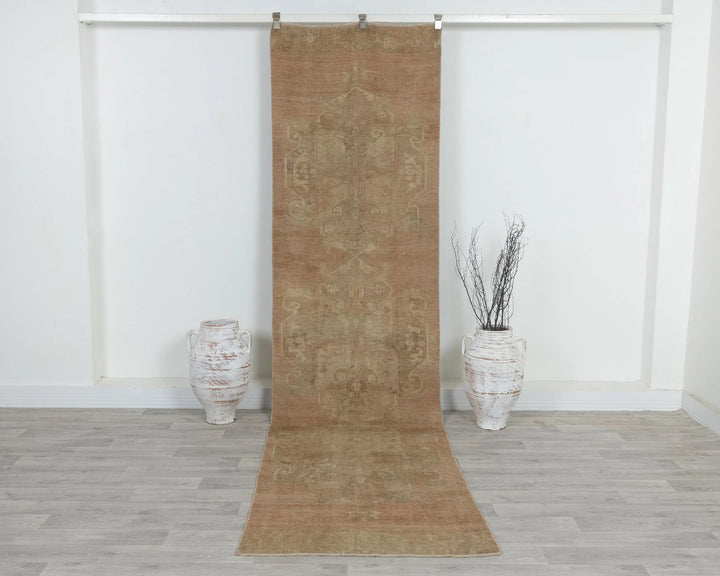 Beige Runner Rug 2' 11" x 11' 7" | No. VR41892