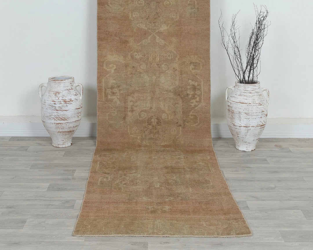 Beige Runner Rug 2' 11" x 11' 7" | No. VR41892