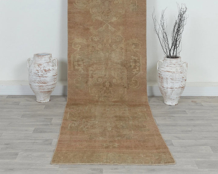 Beige Runner Rug 2' 11" x 11' 7" | No. VR41892