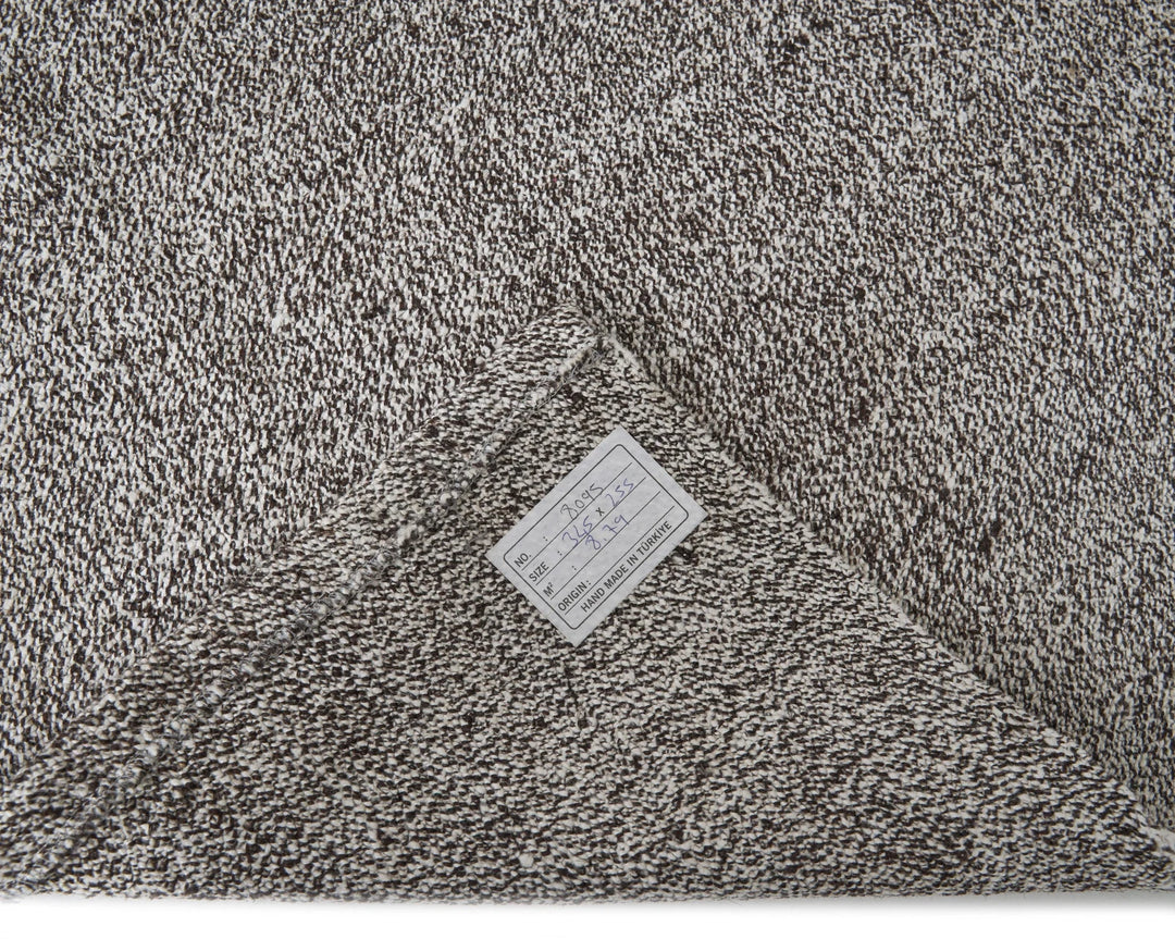 Gray Turkish Kilim Rug 11' 4" x 8' 4" Flat-Weave | No. VR42344