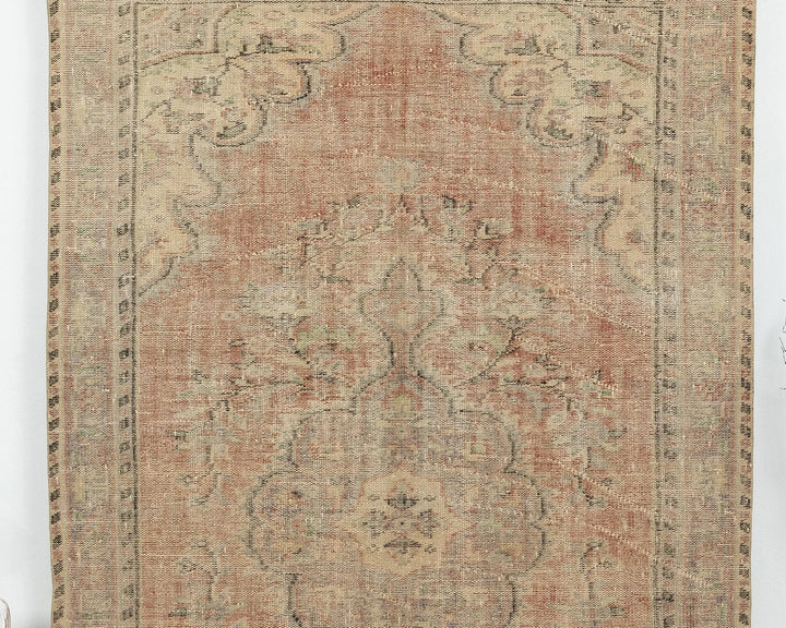 Multicolor Turkish Oushak Rug 5' 8" x 9' 6" Hand-Knotted | No. VR42392