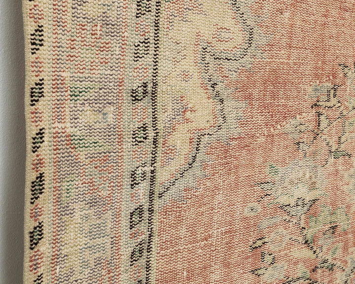 Multicolor Turkish Oushak Rug 5' 8" x 9' 6" Hand-Knotted | No. VR42392