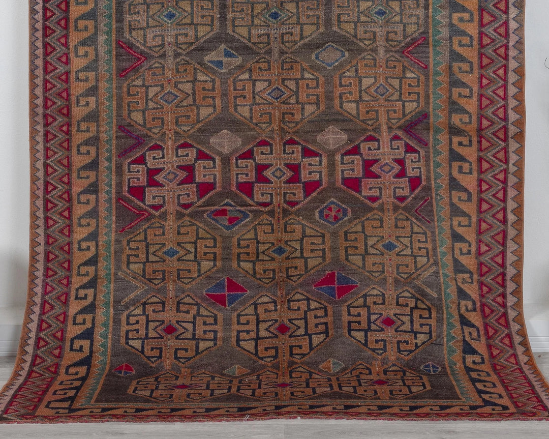 Pink Turkish Oushak Rug 5' 11" x 8' Hand-Knotted | No. VR42442