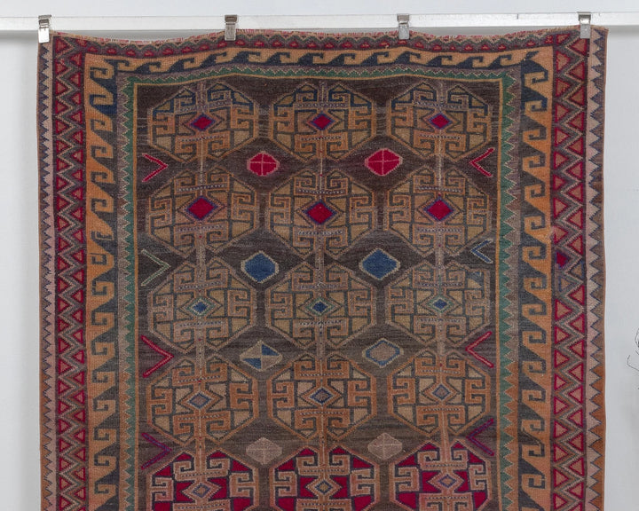 Pink Turkish Oushak Rug 5' 11" x 8' Hand-Knotted | No. VR42442