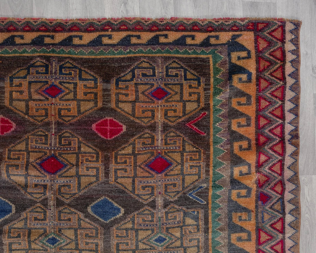 Pink Turkish Oushak Rug 5' 11" x 8' Hand-Knotted | No. VR42442
