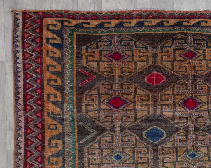 Pink Turkish Oushak Rug 5' 11" x 8' Hand-Knotted | No. VR42442