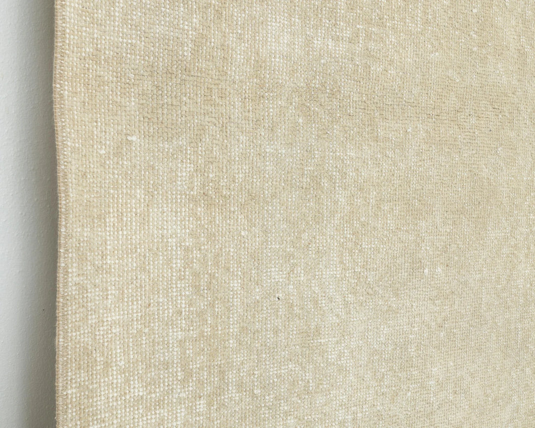 Beige Turkish Oushak Rug 6' 10" x 3' 9" Hand-Knotted | No. VR42566